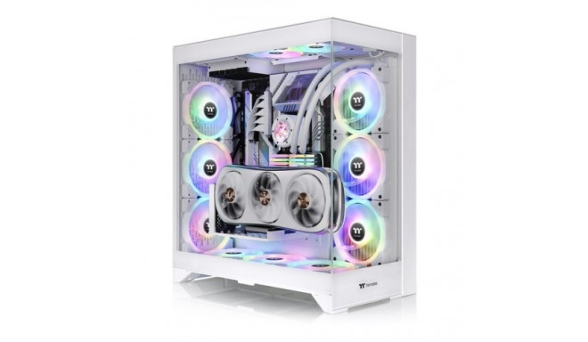 PC case CTE E600 MX Tempered Glass, glass side- snow
