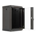 Szafa instalacyjna rack wisząca 10 cali 9U 300x300 czarna