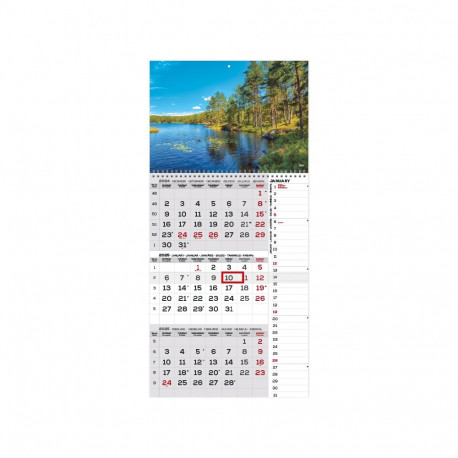 Seinakalender TRIO International pilt nr. 31 2026a.