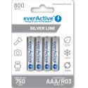 Everactive rechargeable HR03 750mAh Always ready Blistera iepakojumā 4gb.