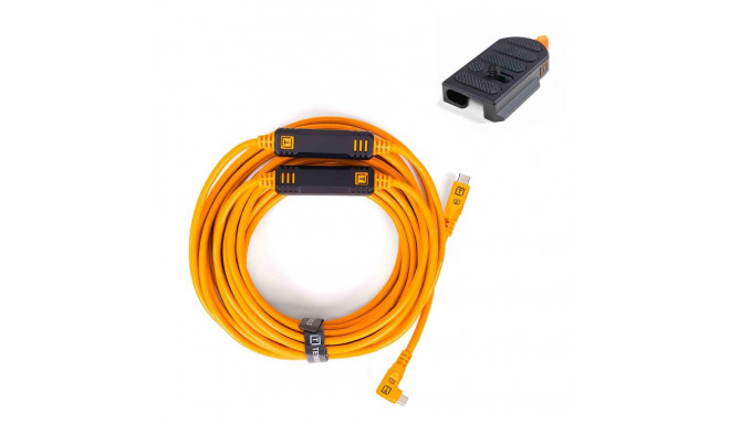 TetherGuard & Cable Kit USB-C Right 9.4m | Orange