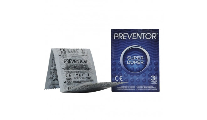 Pakiet prezerwatyw SUPER DUPER Preventor 48 x 3 szt