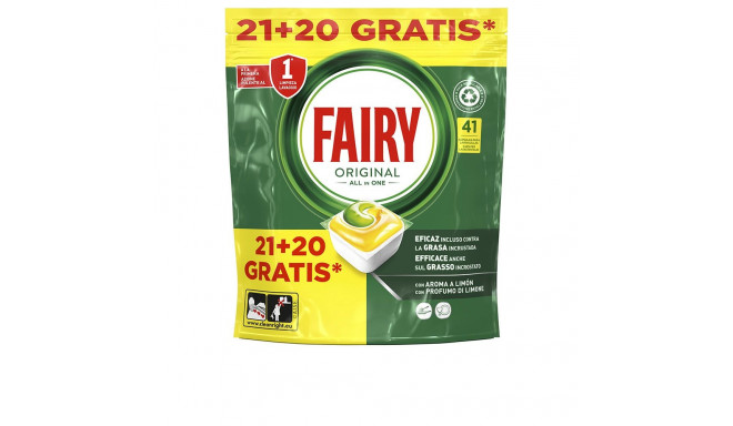 FAIRY TODO EN 1 ORIGINAL lavavajillas 41 cápsulas