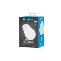 VERTICAL MOUSE NATEC CRAKE 2 WIRELESS 2400DPI BLUETOOTH 5.2 + 2.4GHZ WHITE