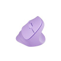 VERTICAL MOUSE NATEC CRAKE 2 WIRELESS 2400DPI BLUETOOTH 5.2 + 2.4GHZ PURE LAVENDER