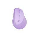 VERTICAL MOUSE NATEC CRAKE 2 WIRELESS 2400DPI BLUETOOTH 5.2 + 2.4GHZ PURE LAVENDER