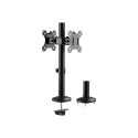 LOGILINK BP0109 Dual Monitor mount 17-32inch steel two-sided