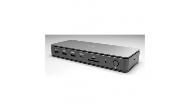 I-TEC Thunderbolt 4 2x Display Dock Generation 3 7x USB + thereof 1x TB4 2.5GLAN PD 92W 1m TB4 Cable