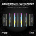 Corsair Vengeance RGB CMH128GX5M4B5600C40 memory module 128 GB 4 x 32 GB DDR5 5600 MHz