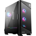 MSI MPG VELOX 100R Mid Tower Gaming Computer Case &#039;Black, 4x 120mm ARGB Fans, 1-6 ARGB Hub,