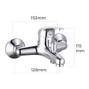 Mixer Tap EDM Stainless steel Zinc Brass