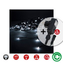 LED Kardinavalgusti EDM Icicle Easy-Connect Valge 100W (200 x 50 cm)