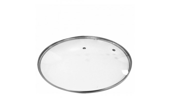 praepanni kaas EDM 00716 76686 Läbipaistev Kristall Ø 28 cm Asendus Pott