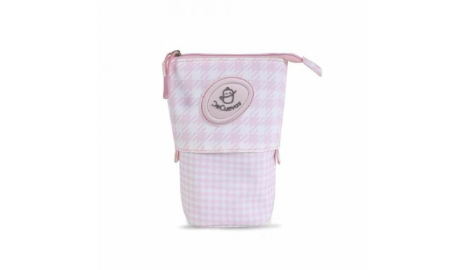 Zīmuļu Penālis Decuevas Niza Rozā 18 x 7 x 8 cm Convertible