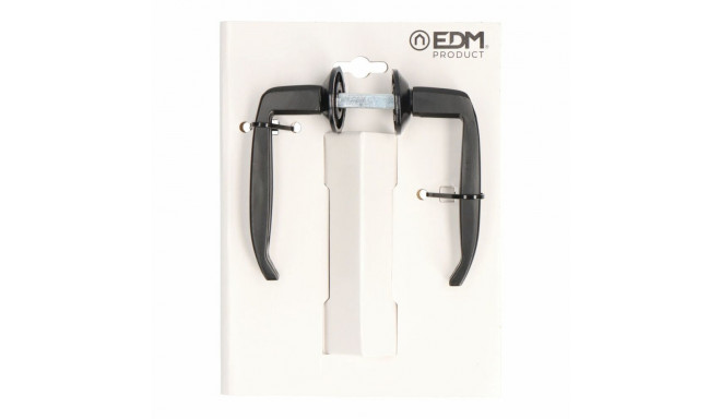 Handle set EDM 85442 232 Aluminium Ø 38 mm