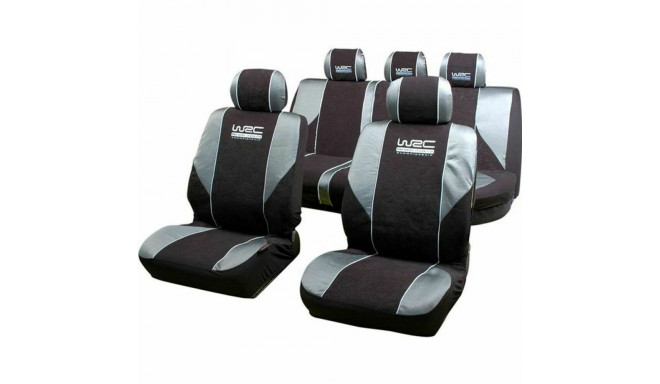 Car Seat Covers WRC 007 339 Black/Grey