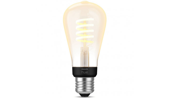 "Philips Hue White Amb. E27 Einzelp. Edison ST64 Filam 300lm."