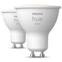 "Philips Hue White GU10 Doppelpack 2x400lm"