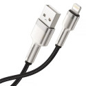 Baseus Cafule Series Metal Data Cable USB - Lightning 2.4A 1 m black (CALJK-A01)