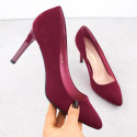 Sergio Leone 1339 W SK428C Suede Pumps (36)
