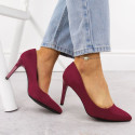 Sergio Leone 1339 W SK428C Suede Pumps (36)
