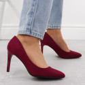 Sergio Leone 1339 W SK428C Suede Pumps (37)