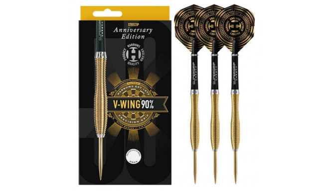 Harrows V-Wing 90% 50th Anniversary Edition steeltip darts (18 g)