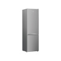 BEKO Refrigerator RCSA300K40SN, Energy class E, Height 181 cm, Inox