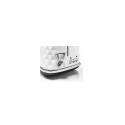 DELONGHI Brillante Toaster CTJ 2103.W 900W, Crum tray, Defrost, White