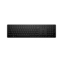 HP 455 Programmable Wireless Keyboard, Sanitizable - Black - US ENG