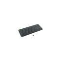 LOGITECH Wireless Touch Keyboard k400 Plus - INT BLACK