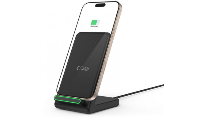 Tech-Protect wireless charger A40 QI15W, black