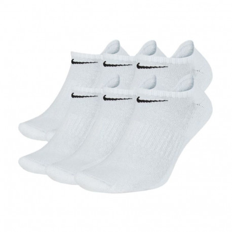 Nike Everyday Lightweight NS 6Pak M socks SX7679-100 (39 - 42)