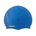 Silicone swimming cap Crowell Recycling Pearl blue col.5