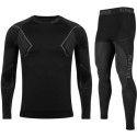 Alpinus Active Base Layer Set thermoactive underwear black and gray M GT43257 (S)