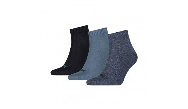 Puma Unisex Quarter Plain Socks 3 pairs 271080001 460 (35-38)