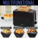Toaster Clatronic TA3801B, black Toaster Clatronic TA3801B, black