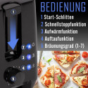 Toaster Clatronic TA3801B, black Toaster Clatronic TA3801B, black