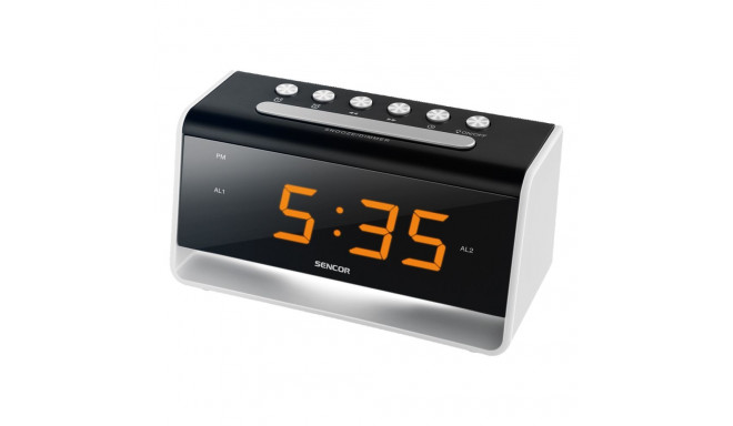 Alarm clock with led night light Sencor