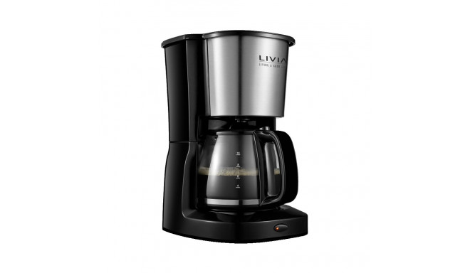 Coffee maker Livia, black