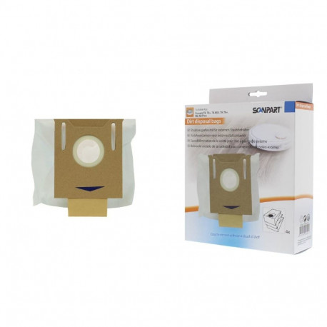 Dirt disposal bags suitable for Ecovacs