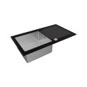 Sink Teka Diamond RS15 1B 1D black