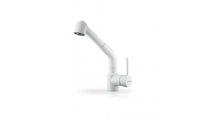 Kitchen tap Pyramis snow