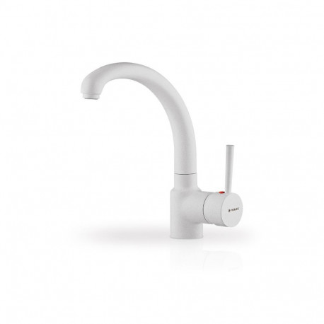 Kitchen tap Pyramis snow
