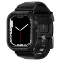 SPIGEN RUGGED ARMOR ”PRO” APPLE WATCH 4 / 5 / 6 / 7 / 8 / 9 / SE (44 / 45 MM) BLACK