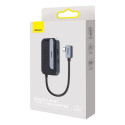 Baseus HUB for Smartphones and Tablets PadJoy 6-in-1 (USB 3.0, HDMI 2.0 4K 30Hz, Type-C female 100W,