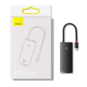 Baseus HUB Lite Series 5-in-1 Multifunctional (Type-C to 2x USB 3.0 / Type-C / HDMI 1.4 / SD/TF) Bla