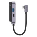 Baseus HUB for Smartphones and Tablets PadJoy 6-in-1 (USB 3.0, HDMI 2.0 4K 30Hz, Type-C female 100W,