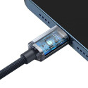 Baseus Type-C - Lightning cable, Crystal Shine Series Fast Charging Data Cable 20W 2m Black (CAJY000 Baseus Type-C - Lightning cable, Crystal Shine Series Fast Charging Data Cable 20W 2m Black (CAJY000