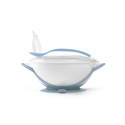 Baby suction bowl with spoon, blue, 1063/05